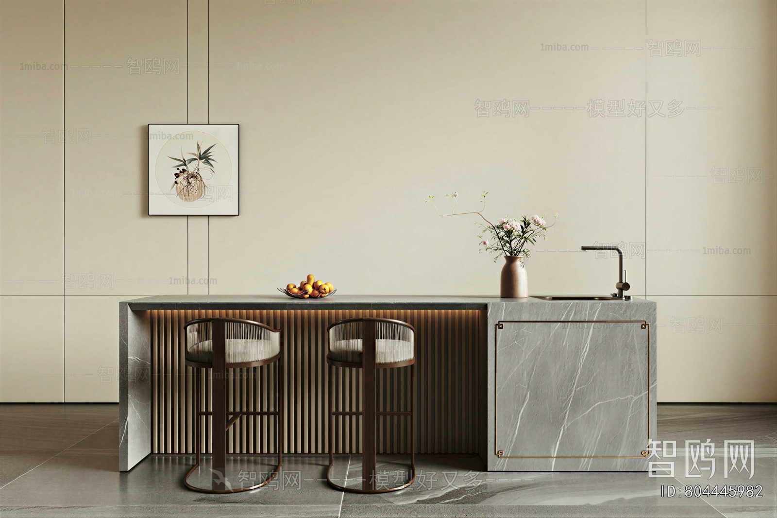 New Chinese Style Counter Bar