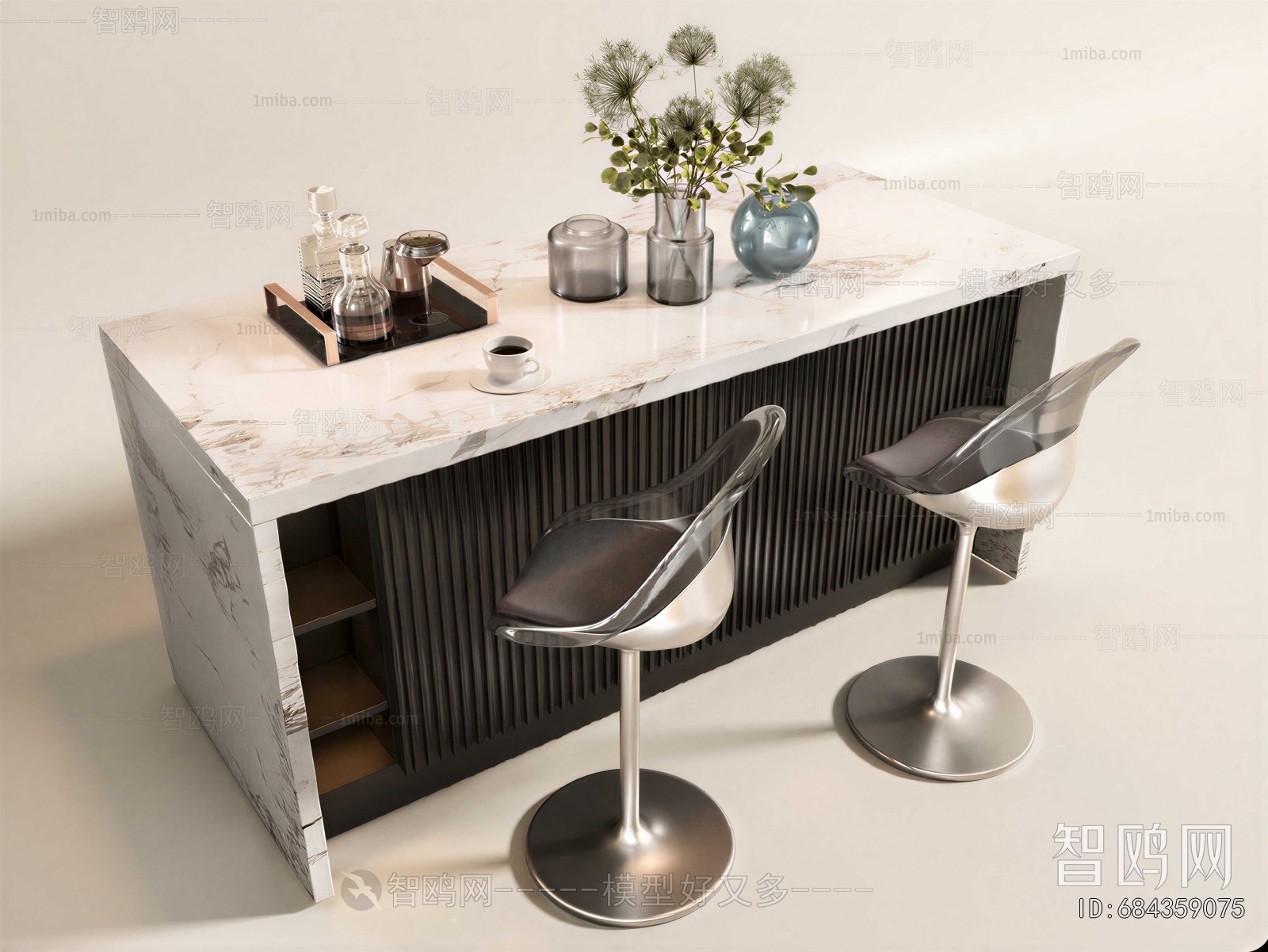 Modern Counter Bar