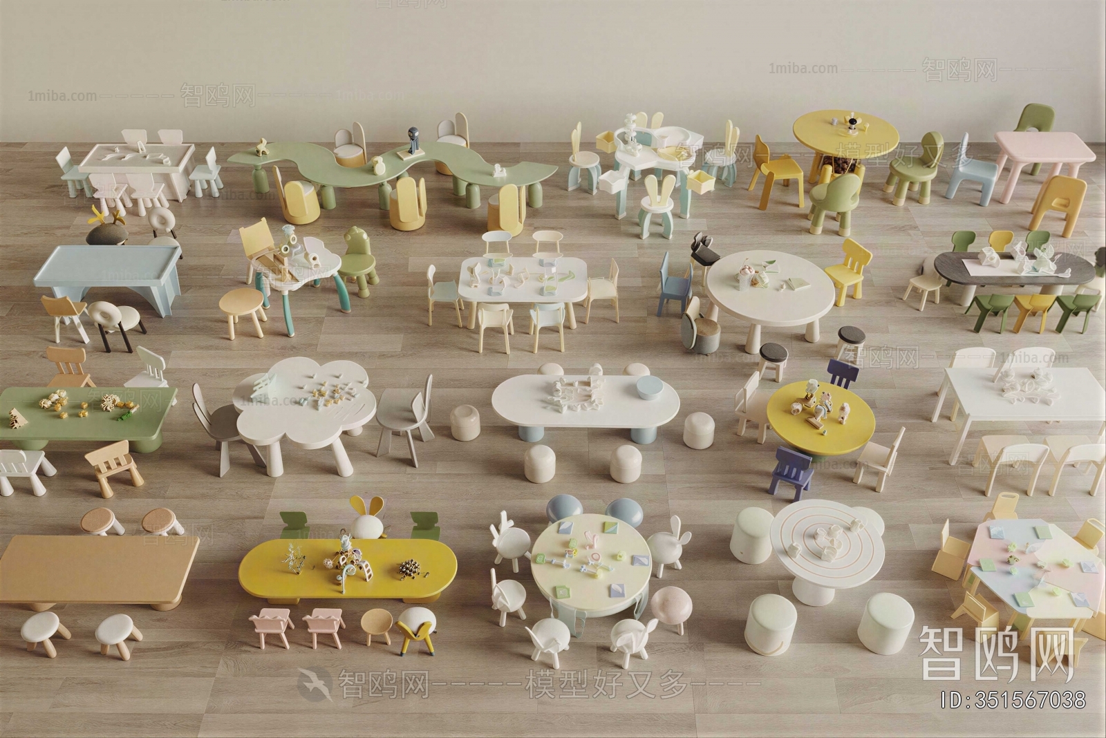 Modern Children's Table/chair