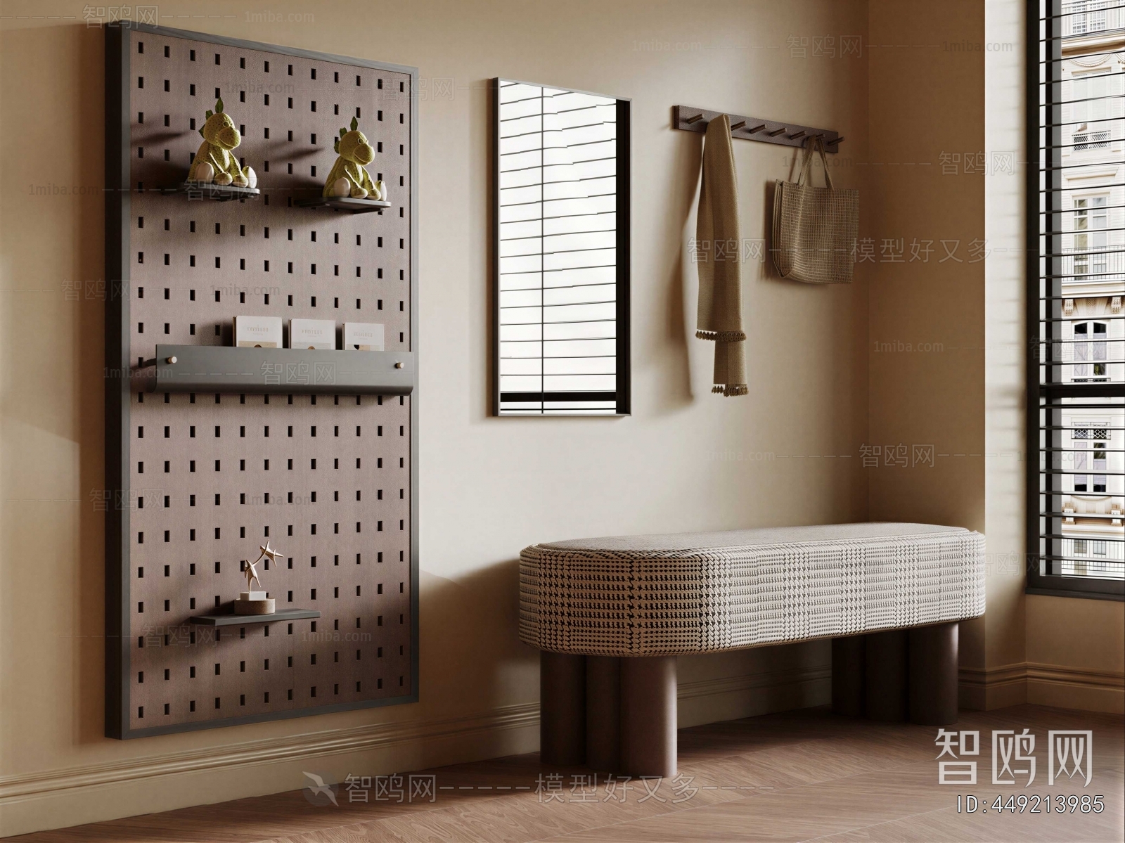 New Chinese Style Stool For Changing Shoes