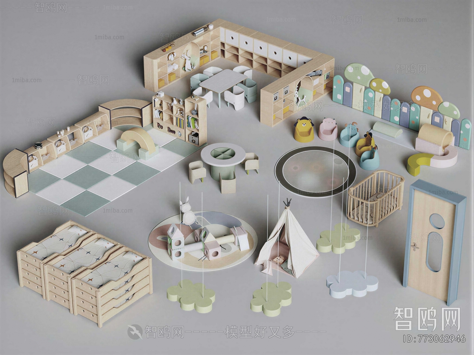 Modern Children's Table/chair