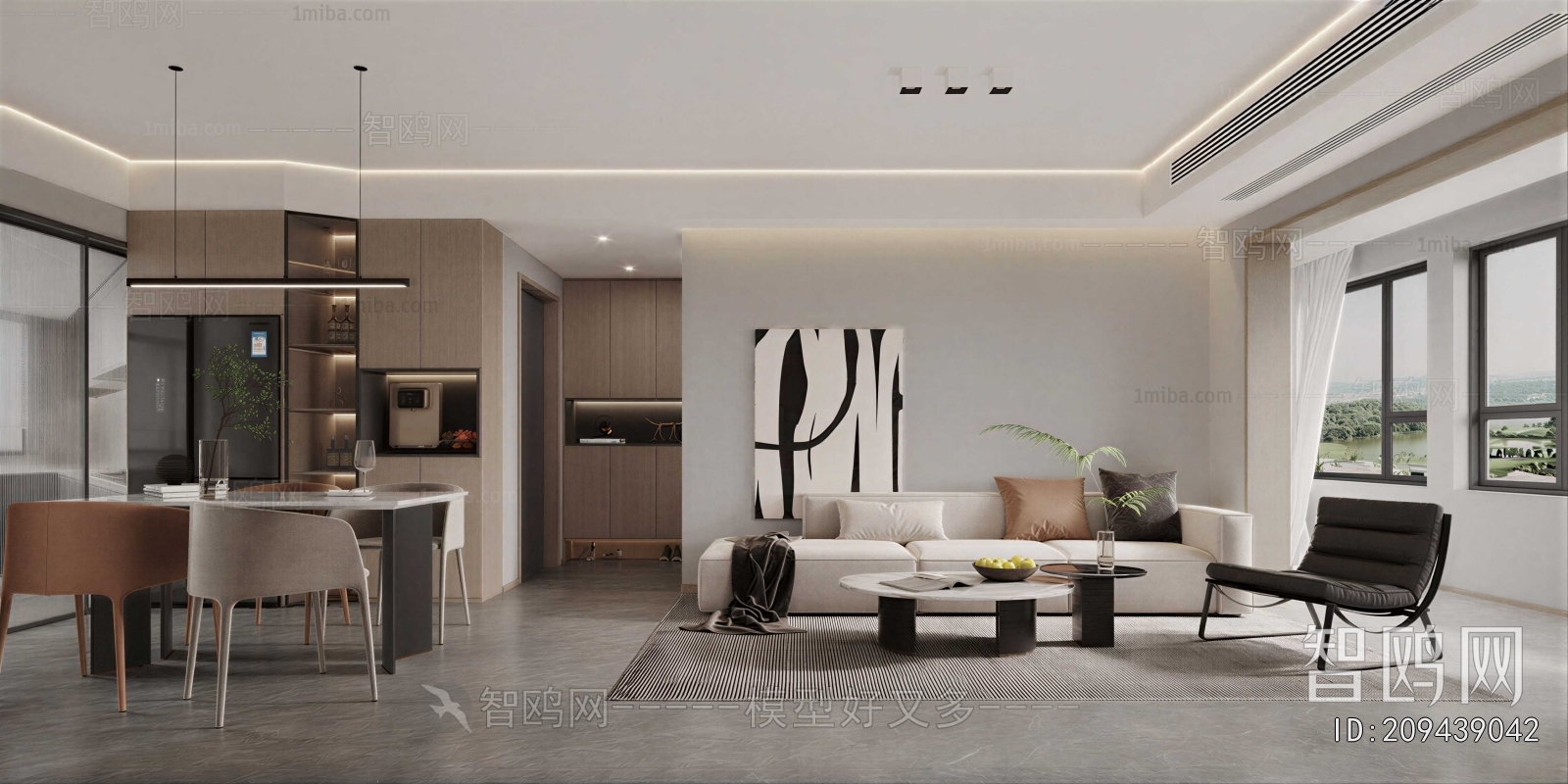 Modern A Living Room