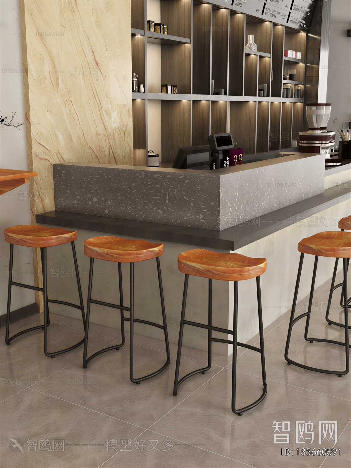 Modern Counter Bar