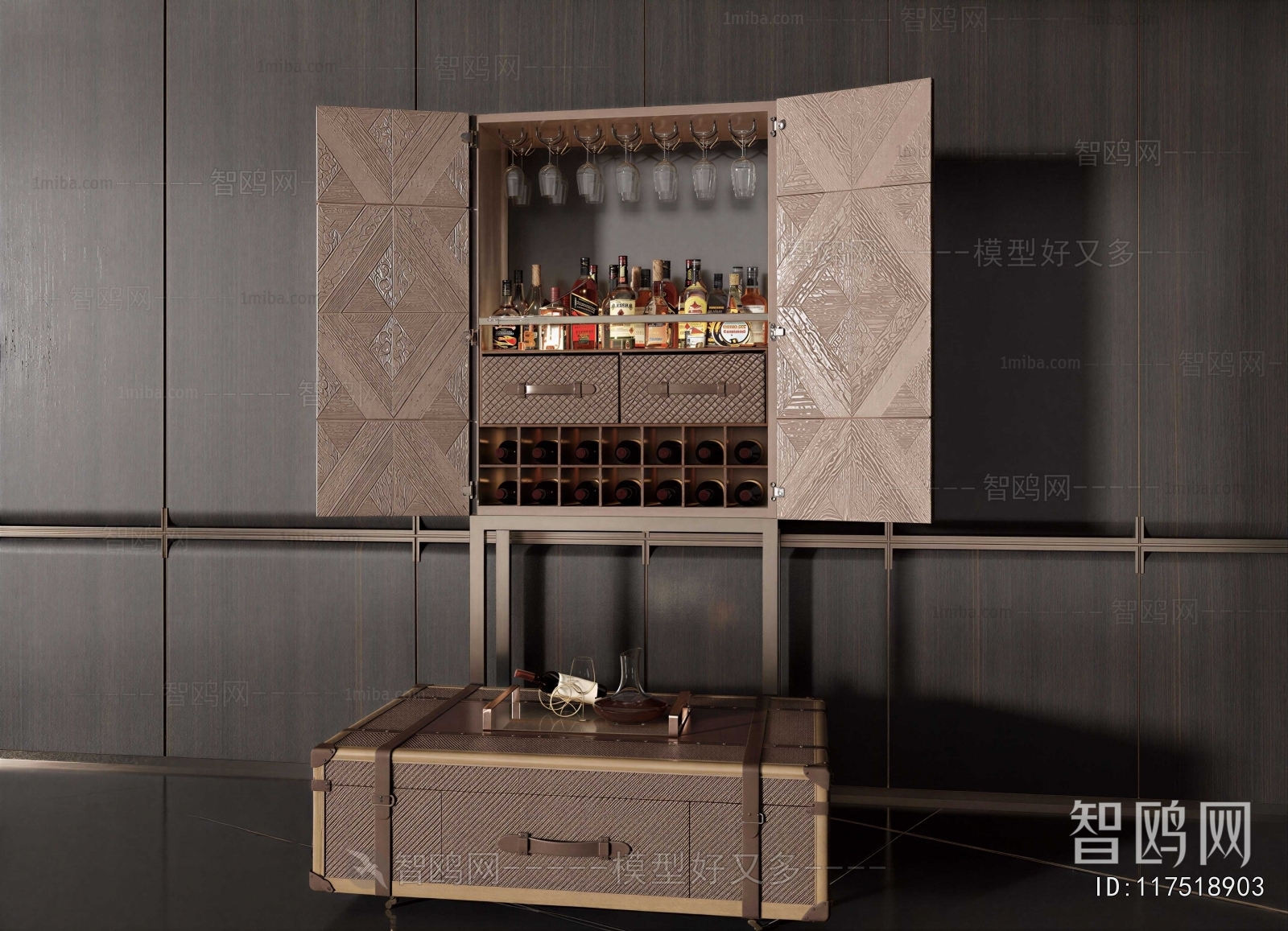 Modern Wine Cabinet