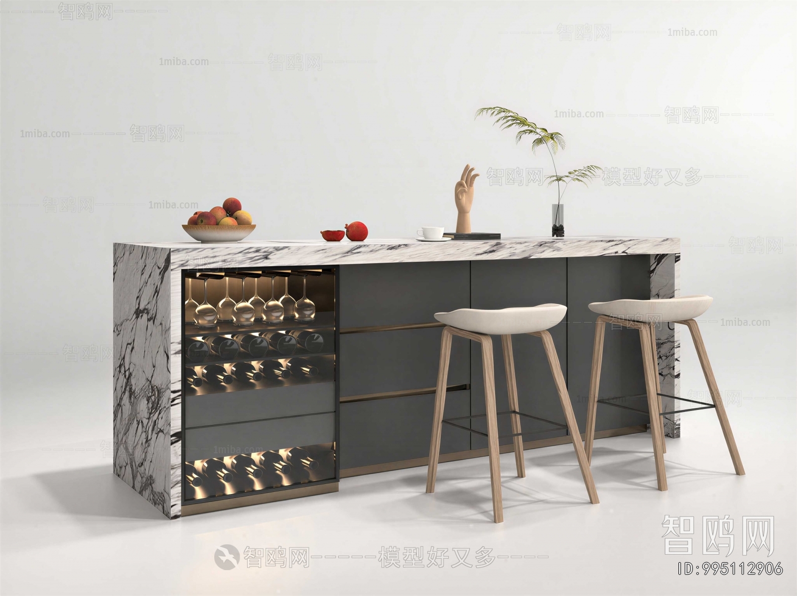 Modern Counter Bar