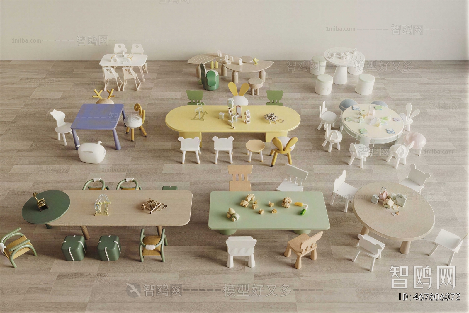 Modern Children's Table/chair