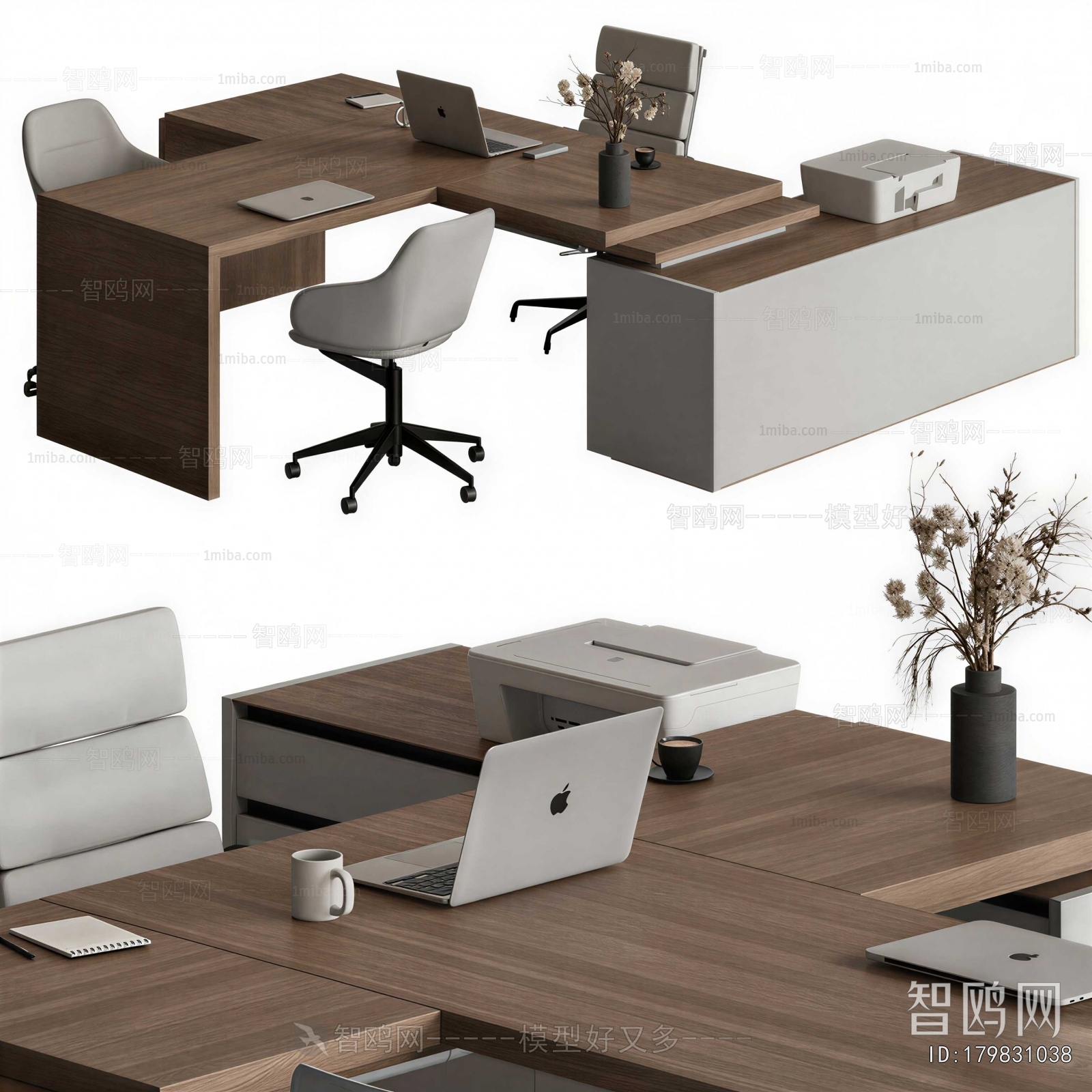 Modern Office Desk And Chair