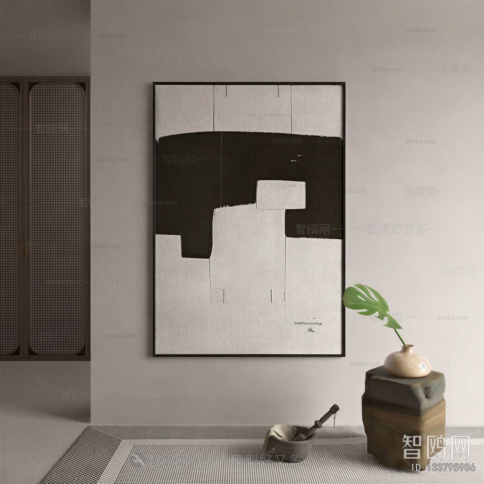 Wabi-sabi Style Painting