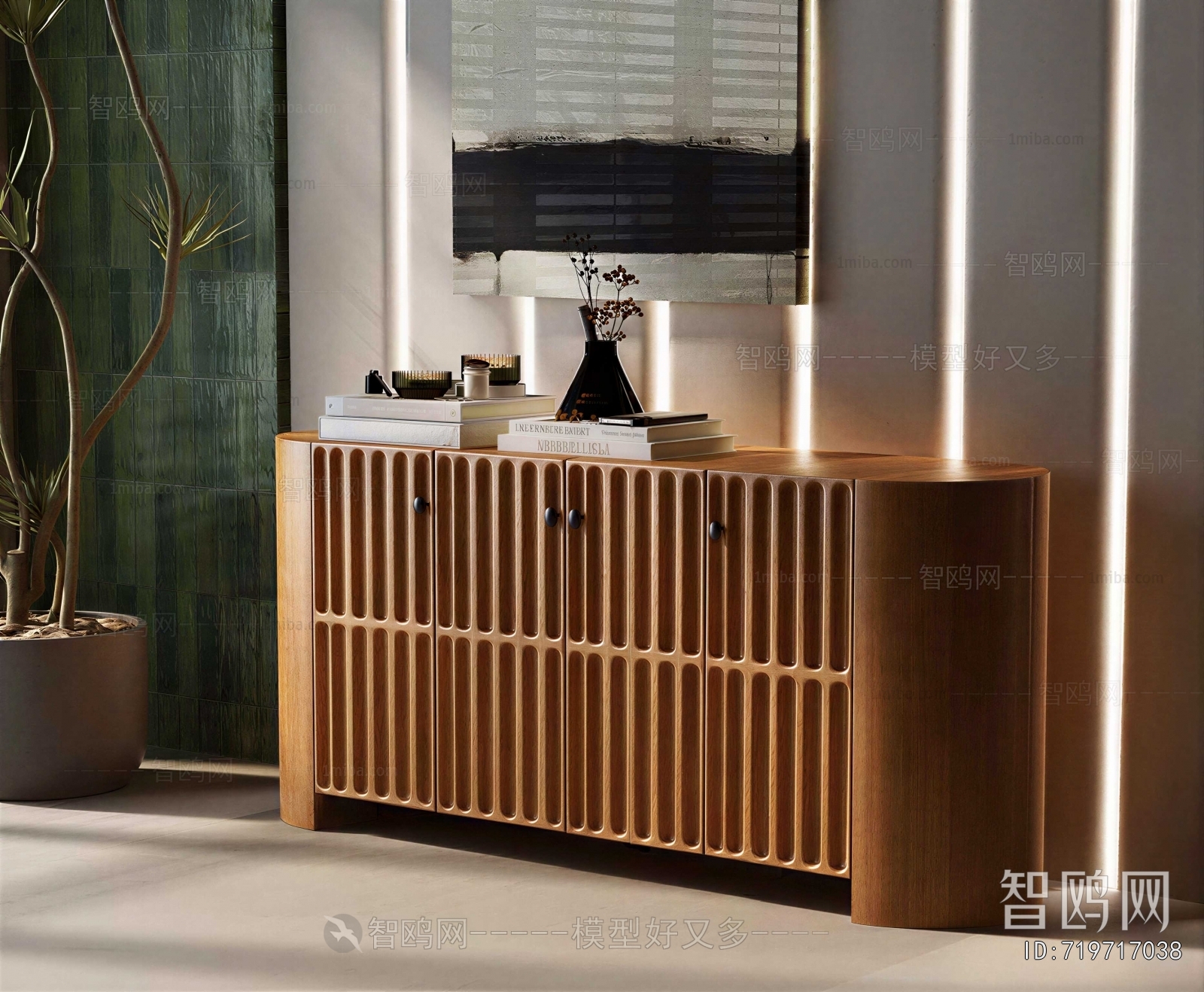 Modern Entrance Cabinet