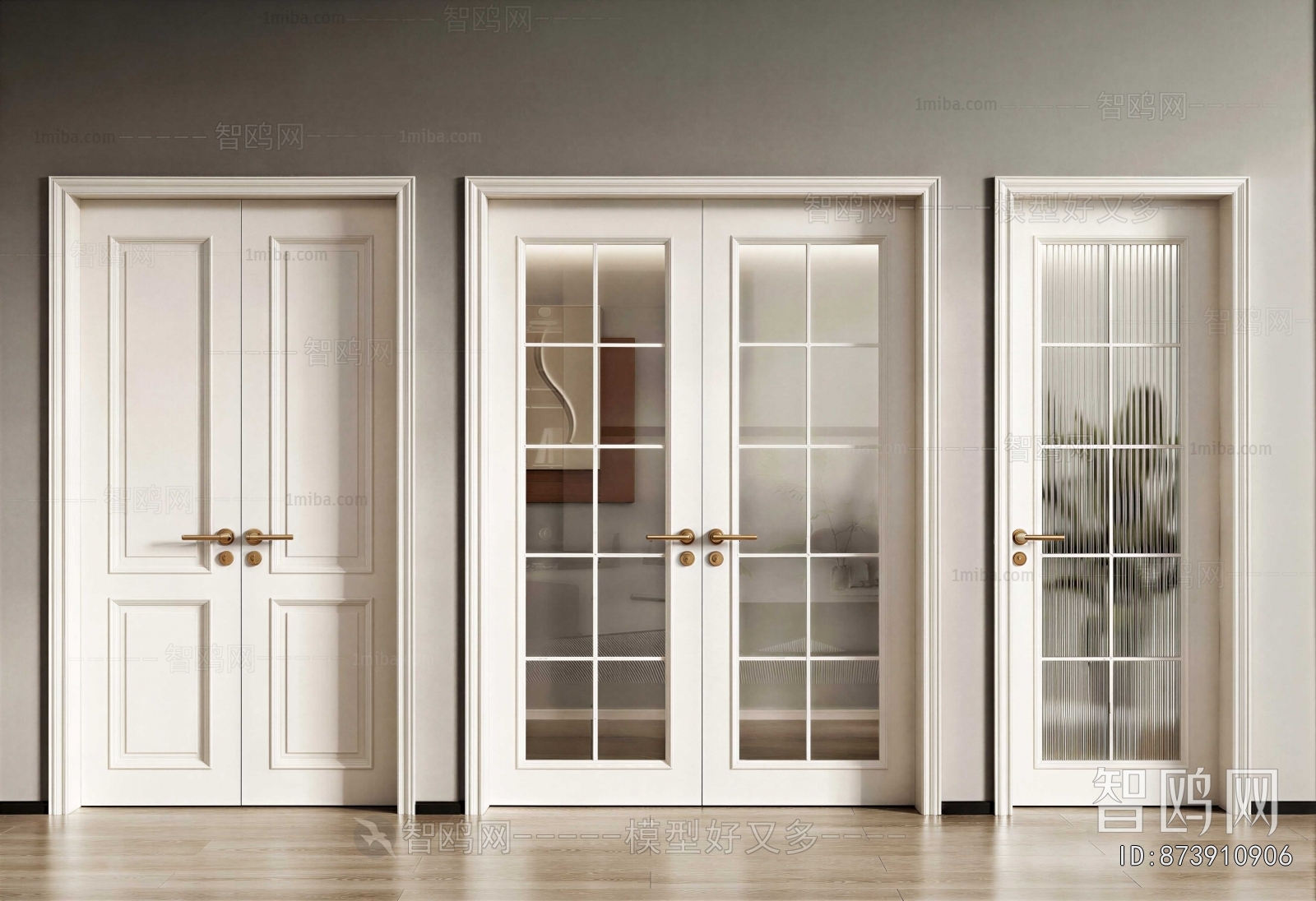 French Style Double Door