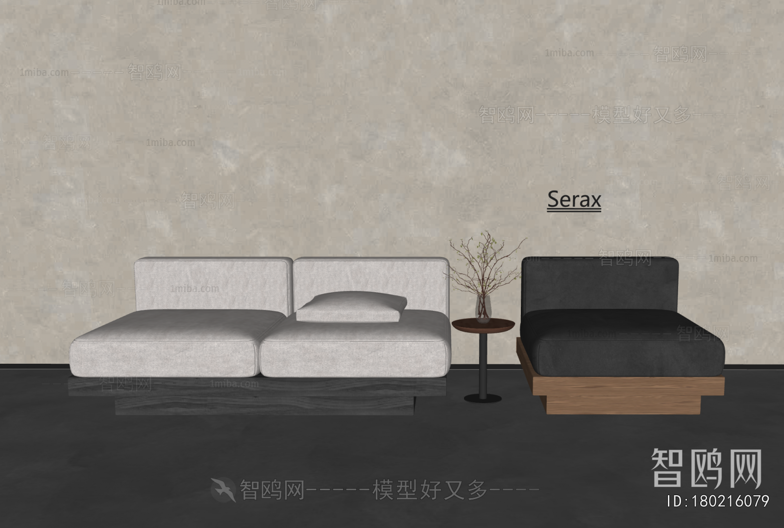 Wabi-sabi Style A Sofa For Two