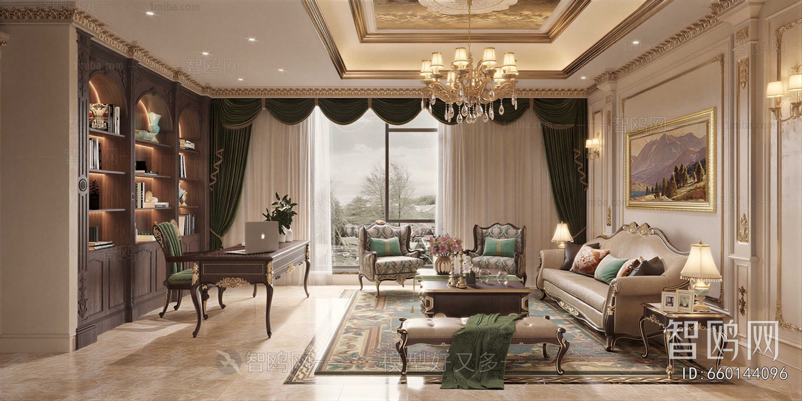 European Style A Living Room