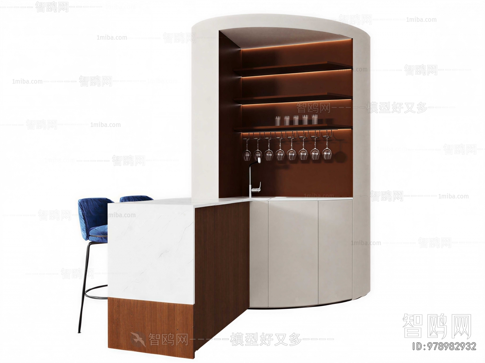 Modern Counter Bar