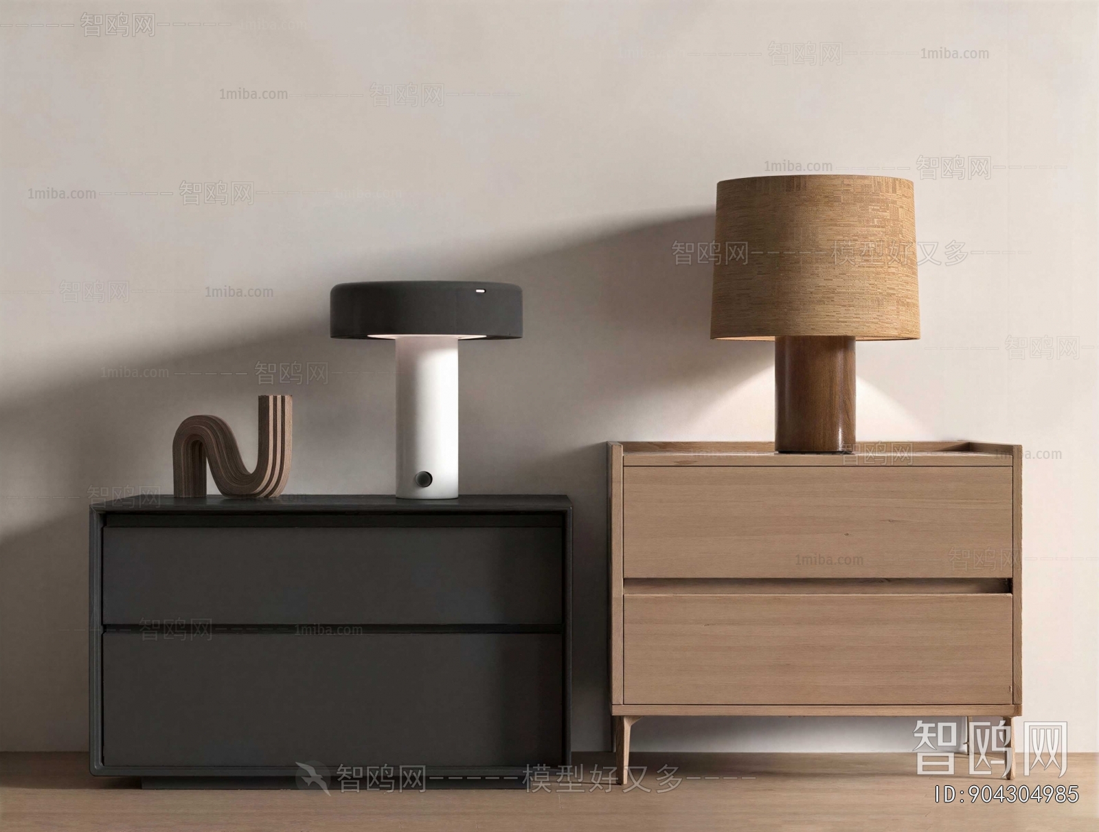 Modern Bedside Cupboard