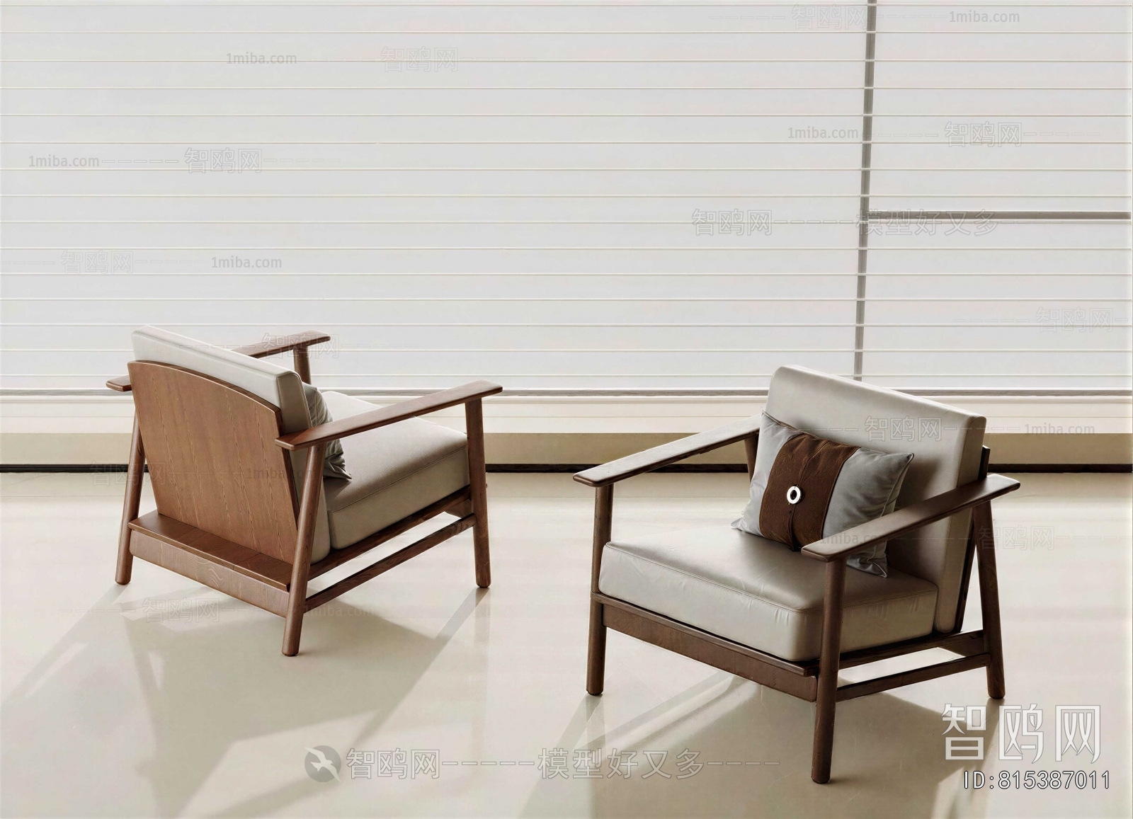 New Chinese Style Lounge Chair