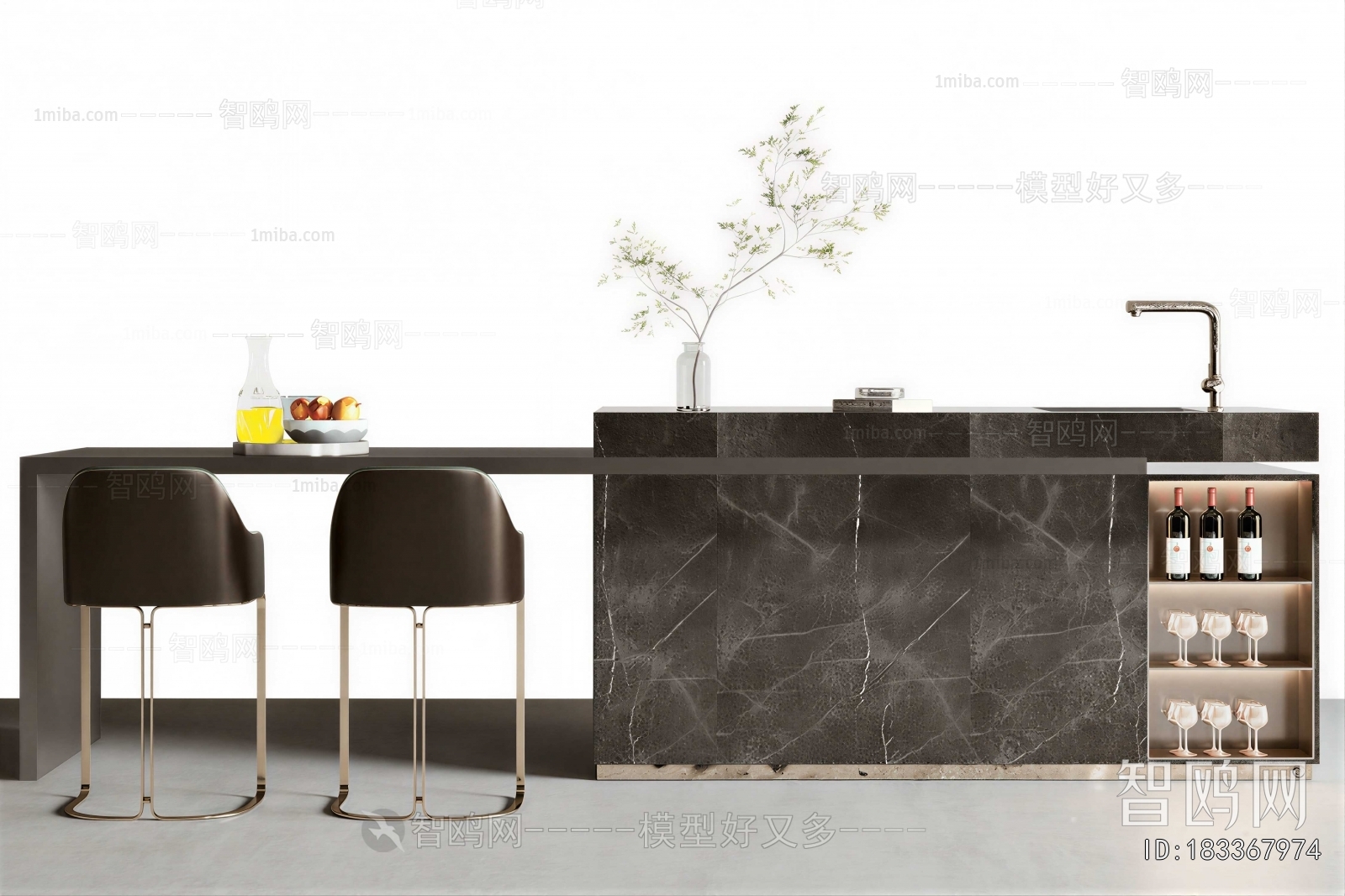 Modern Counter Bar