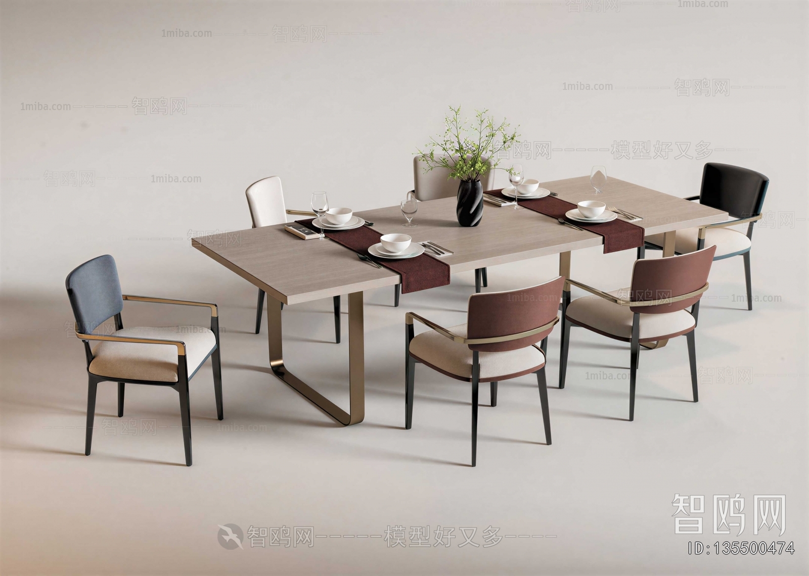New Chinese Style Dining Table And Chairs
