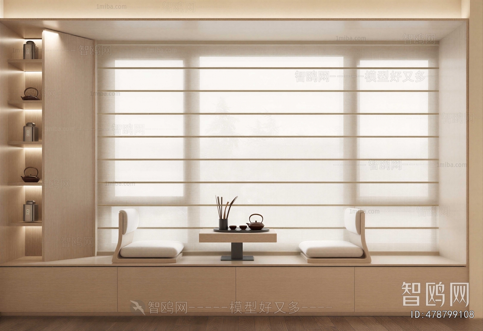 New Chinese Style Bay Window