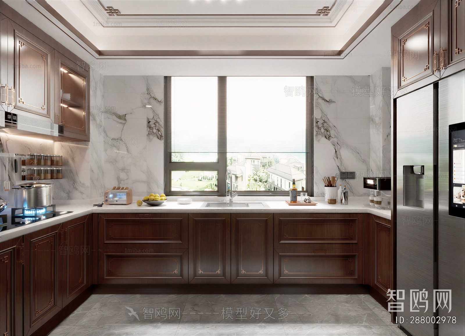 New Chinese Style The Kitchen