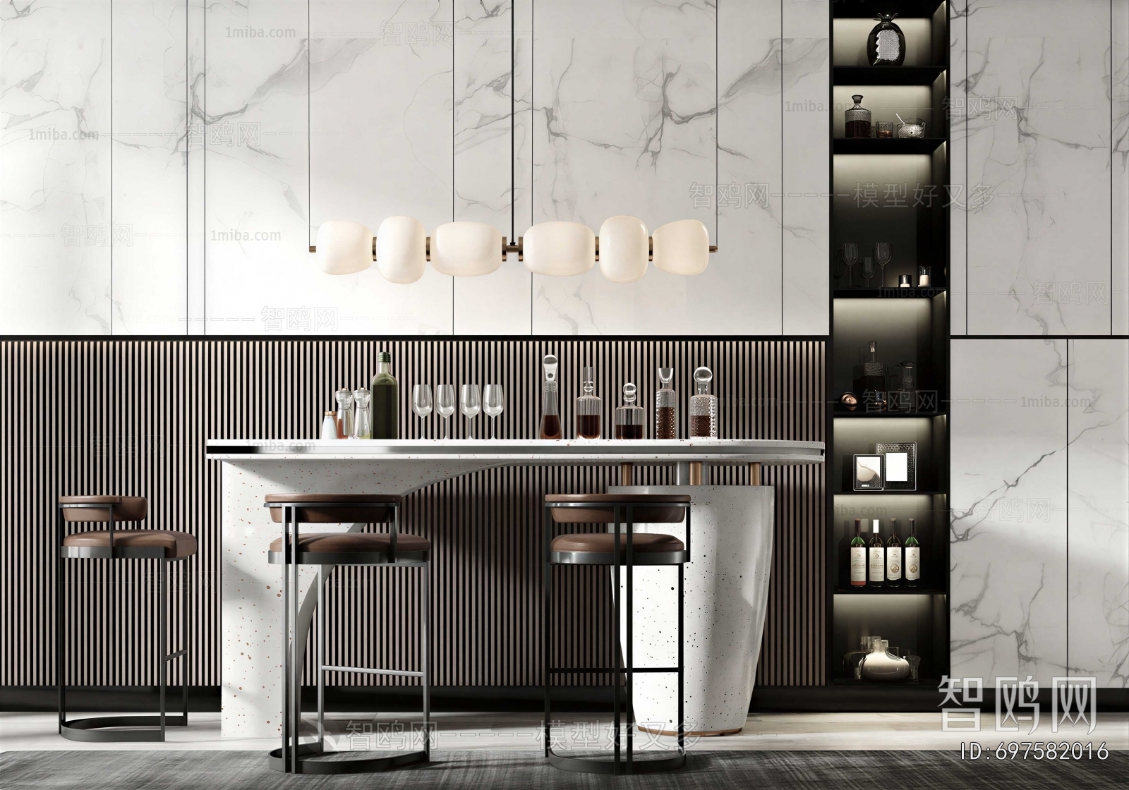 Modern Counter Bar