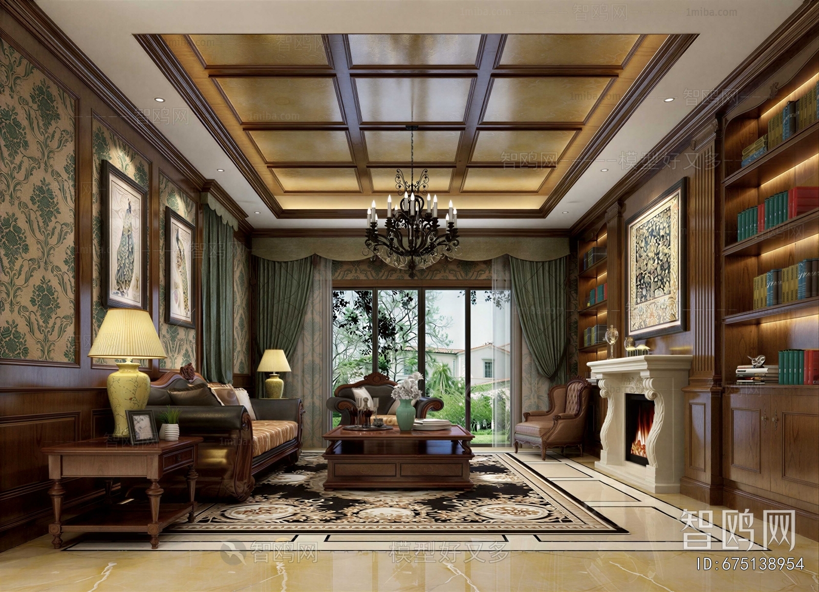 European Style A Living Room