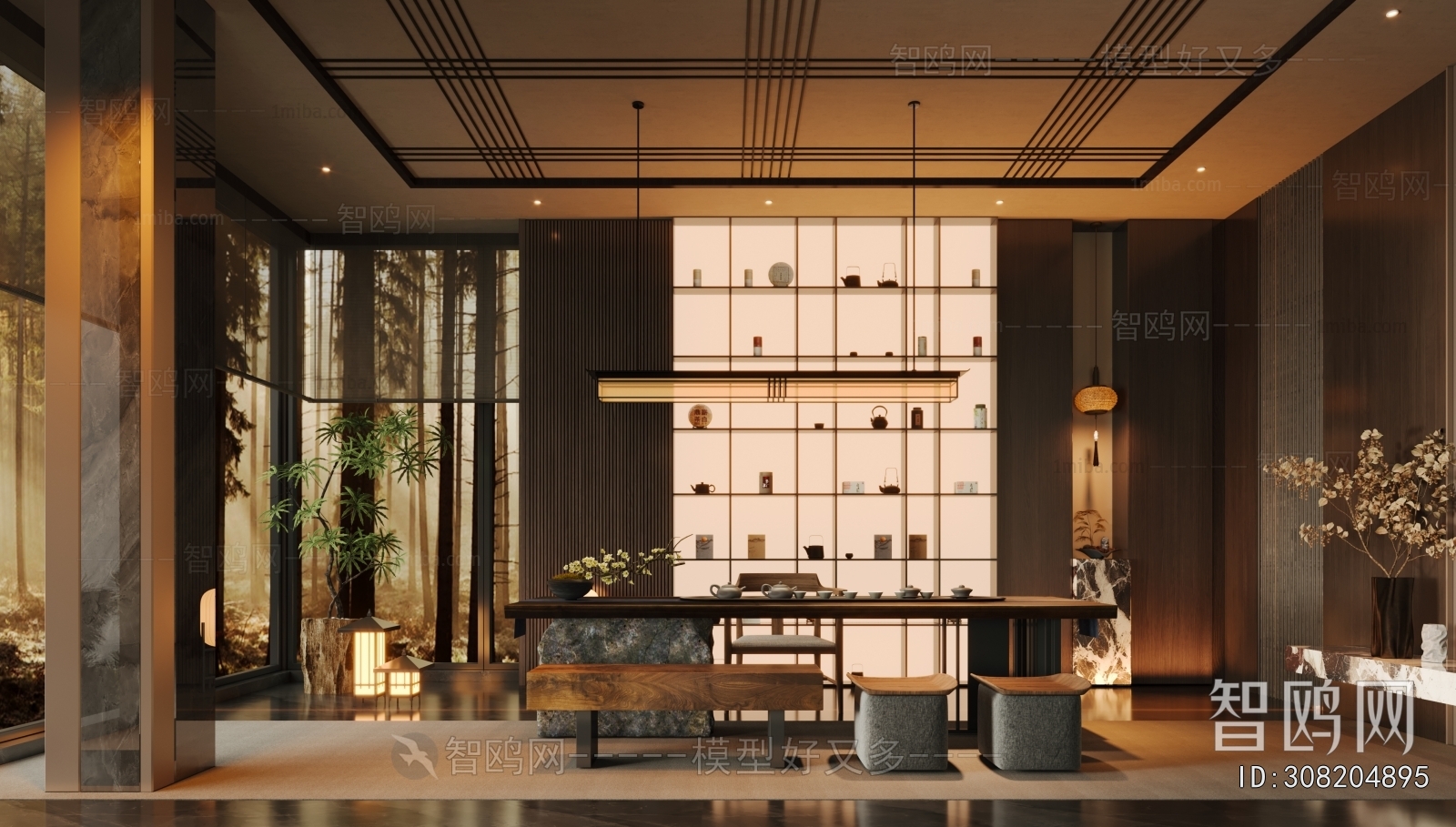 New Chinese Style Tea House