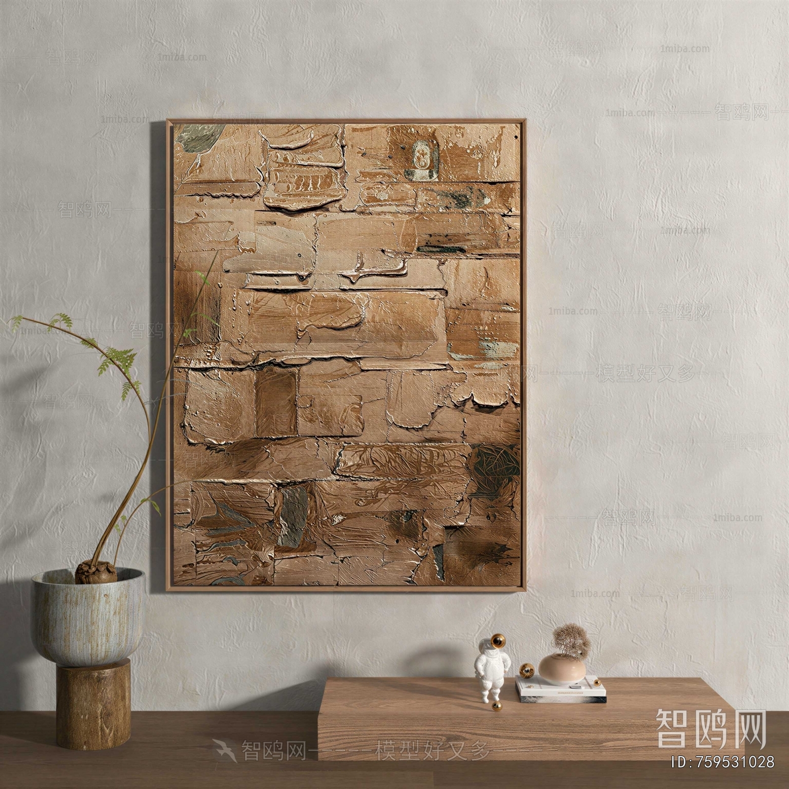 Wabi-sabi Style Painting