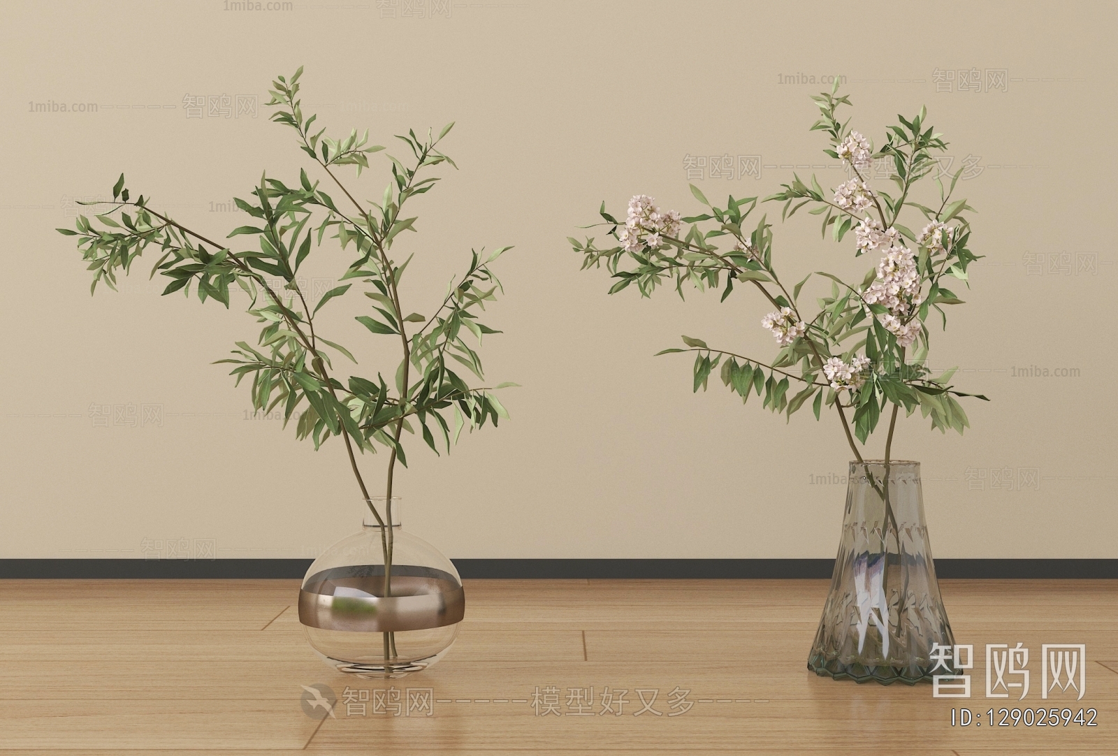 Modern Aquatic Green Plant