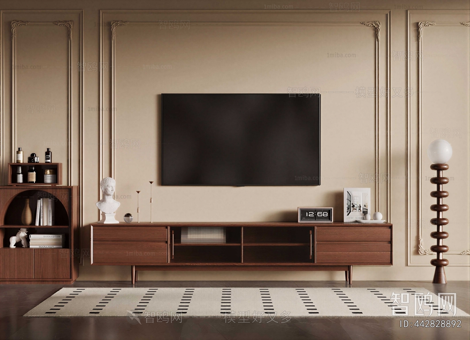 French Style TV Cabinet