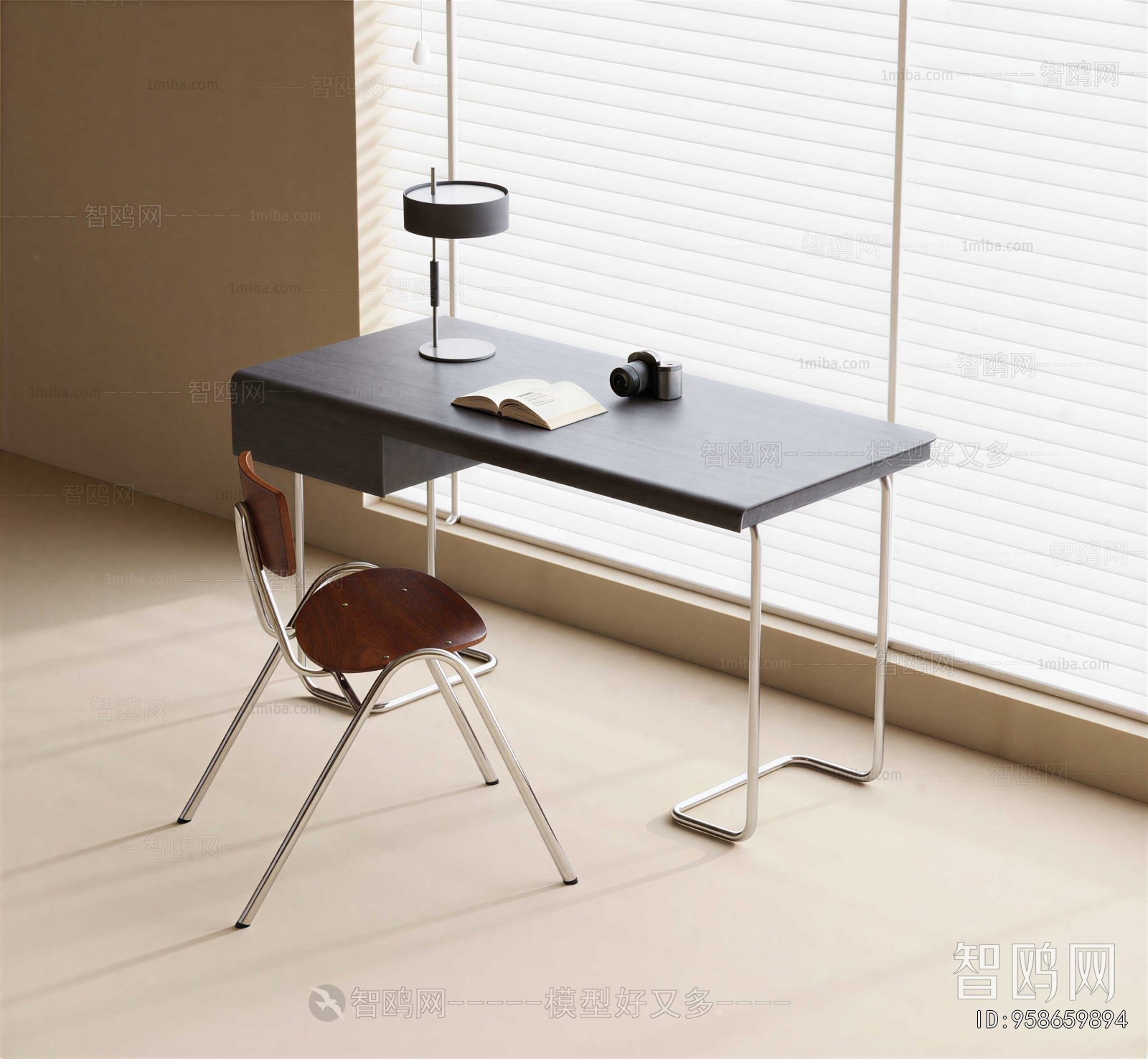 Modern Computer Desk And Chair