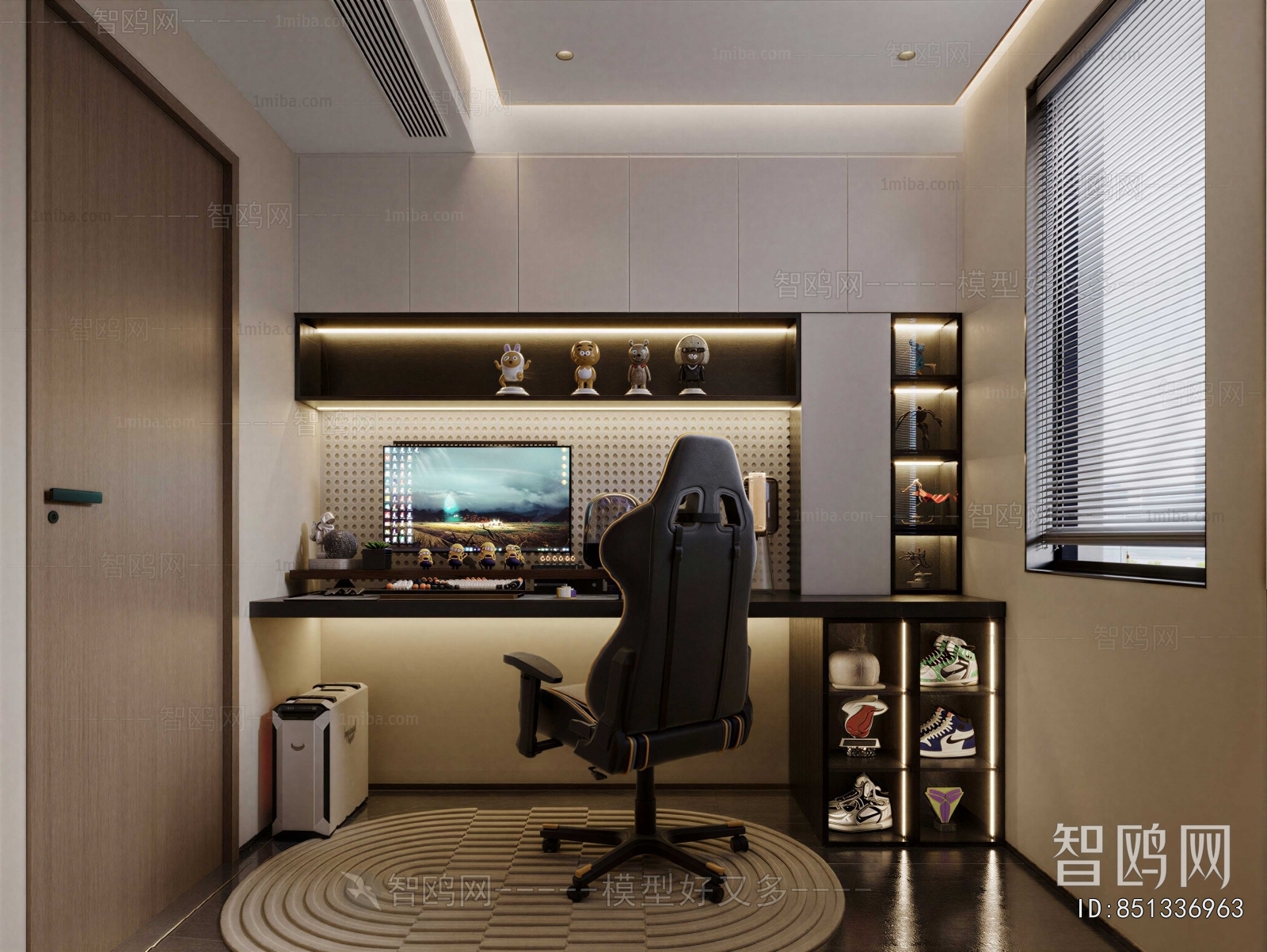 Modern E-sports Room