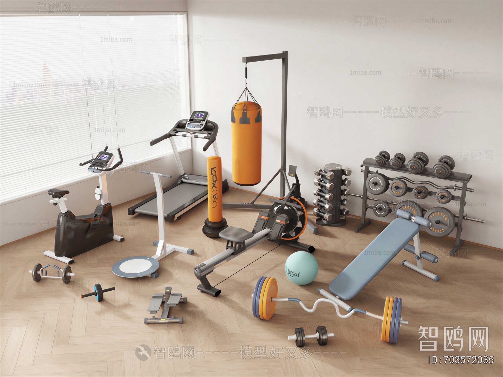 Modern Fitness Equipment