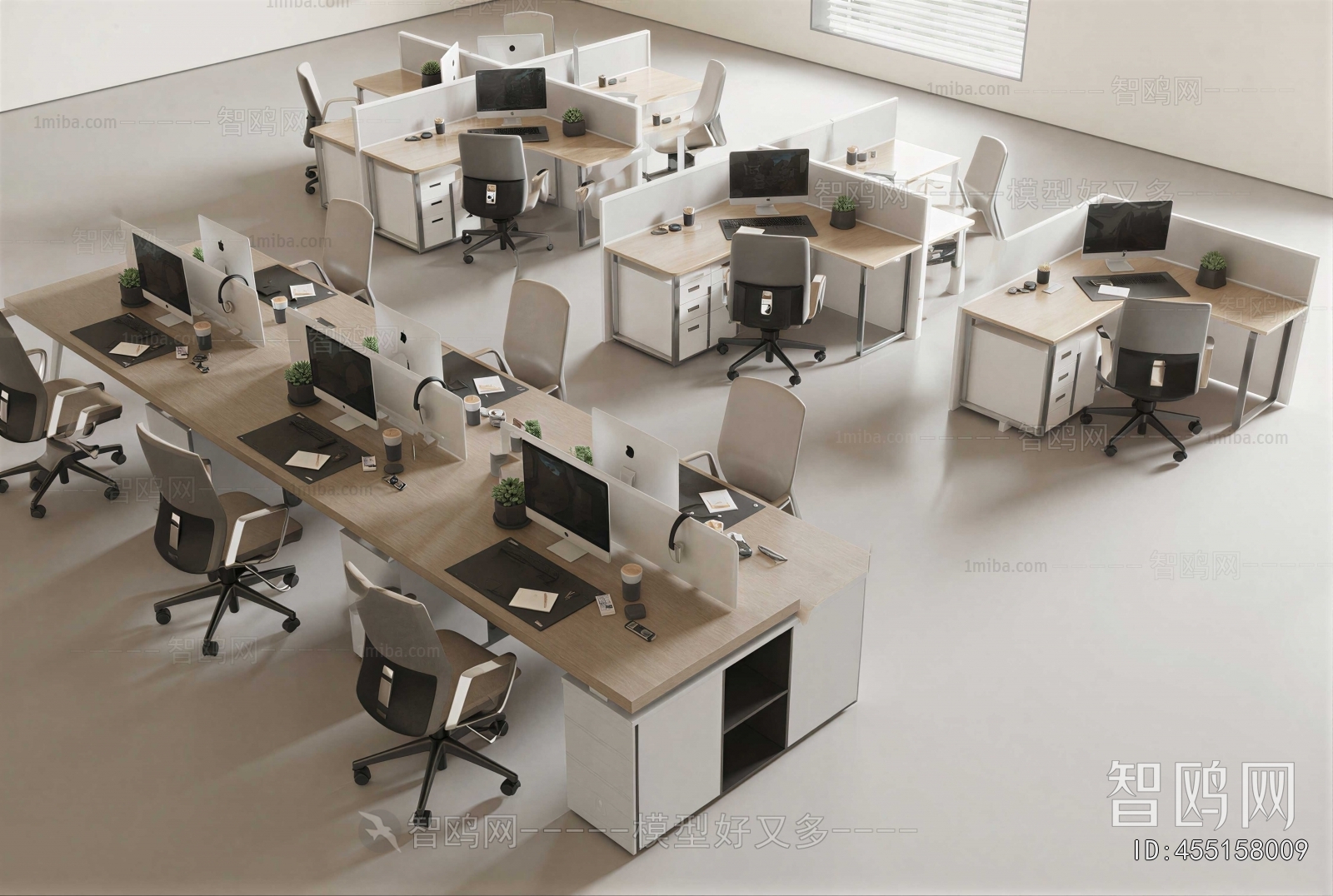 Modern Office Desk And Chair