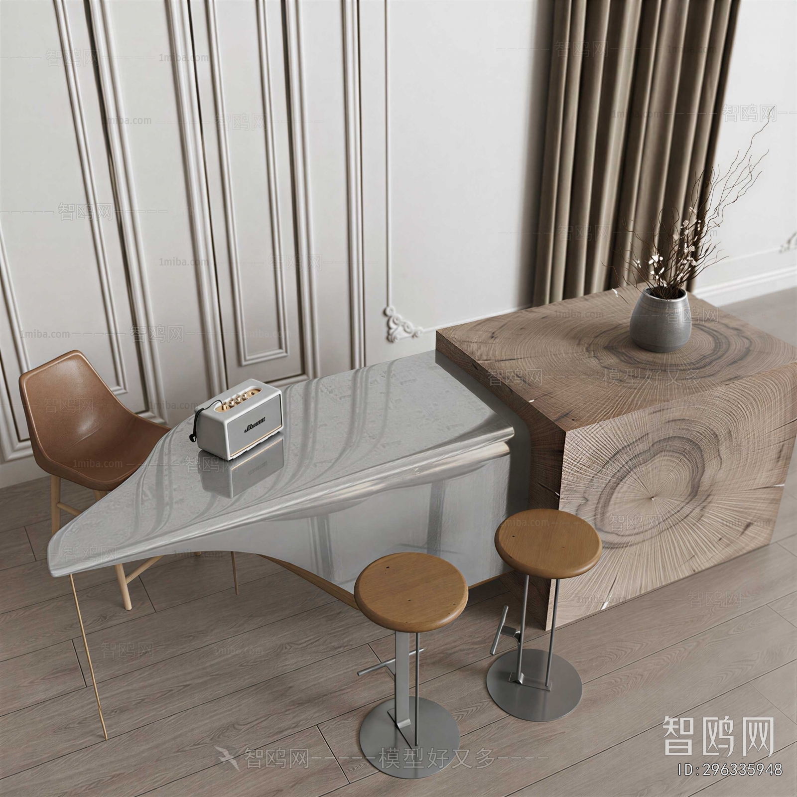 Modern Computer Desk And Chair