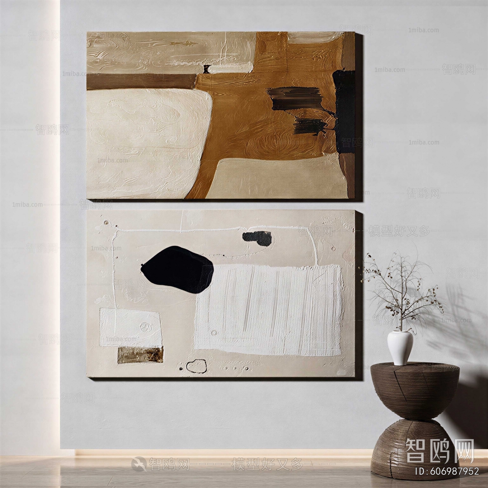 Wabi-sabi Style Painting