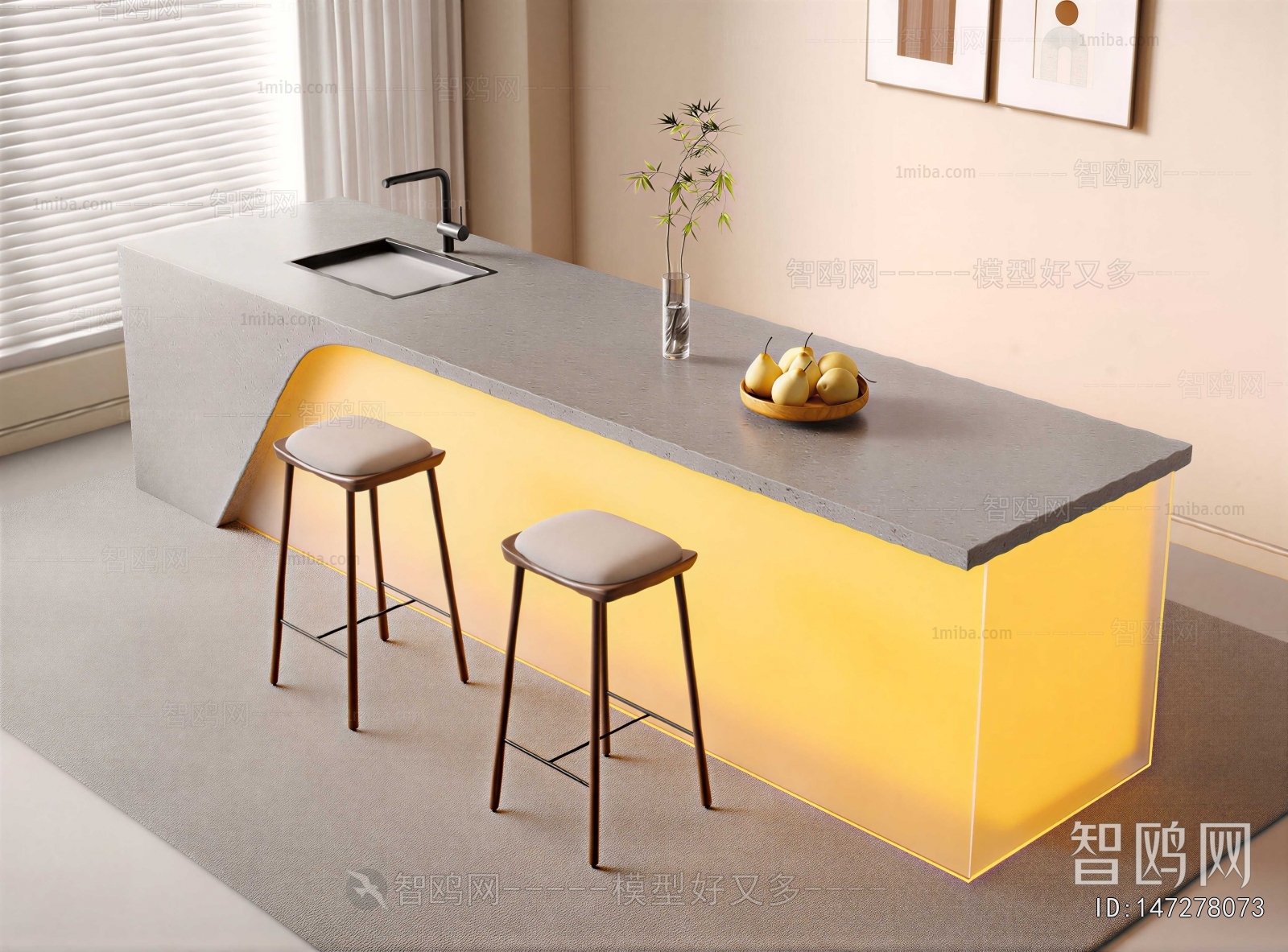 Modern Counter Bar