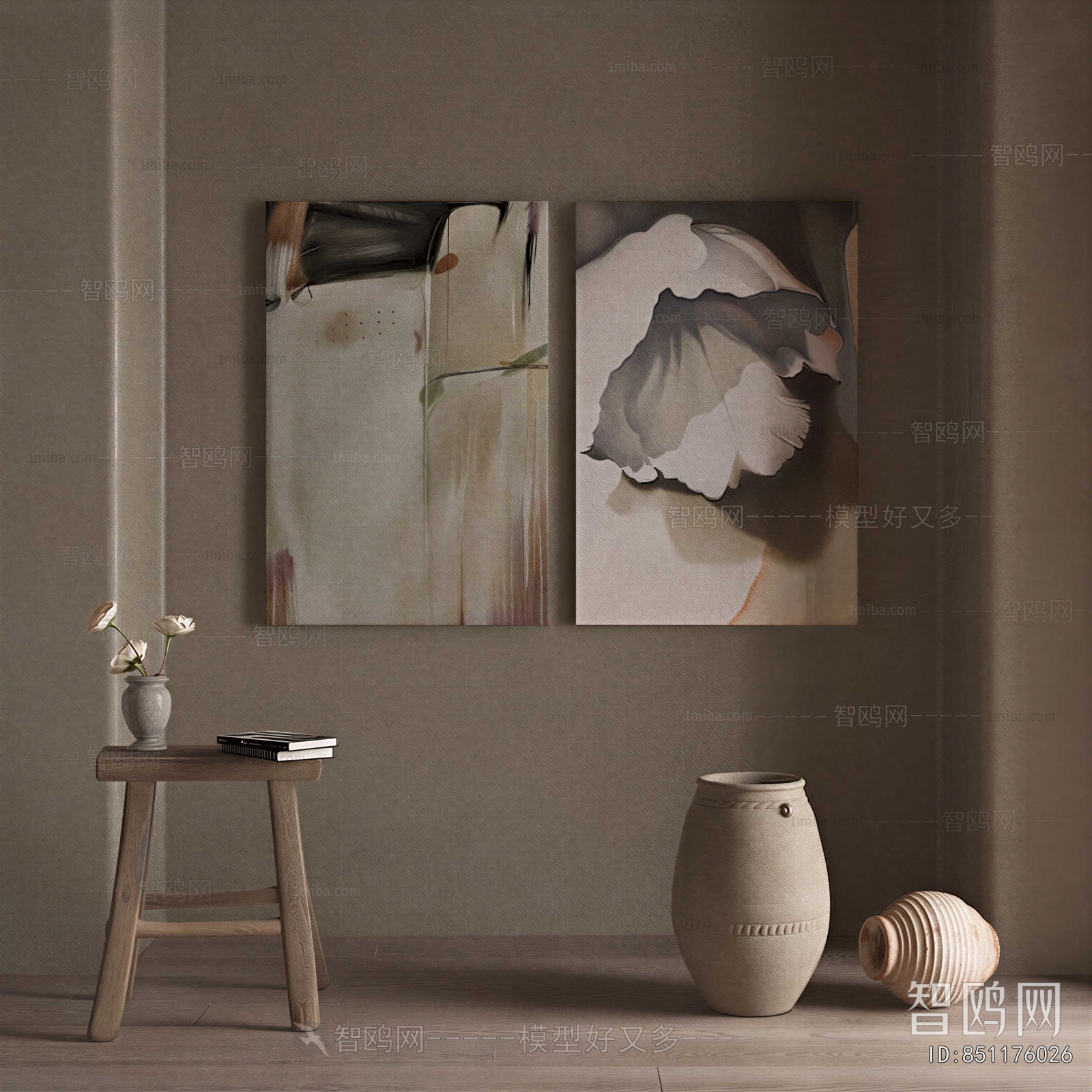 Wabi-sabi Style Painting