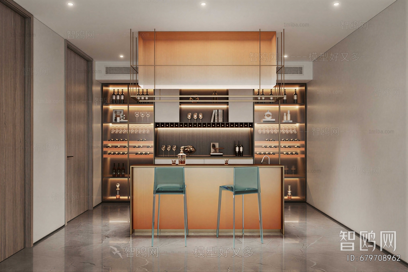 Modern Wine Cellar/Wine Tasting Room