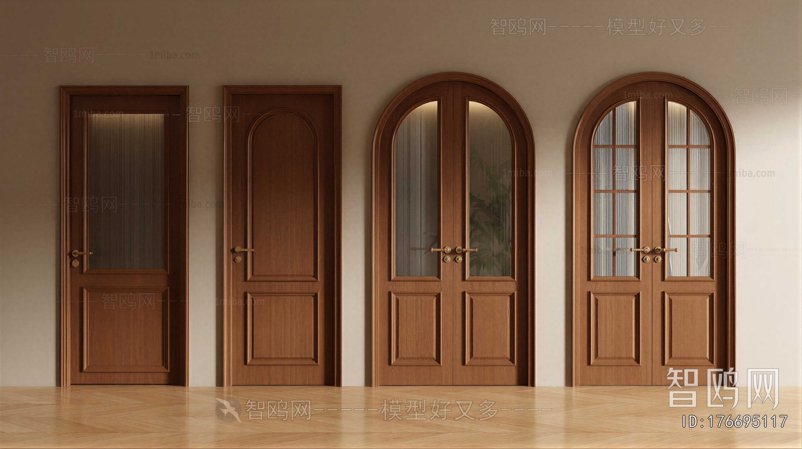 French Style Double Door