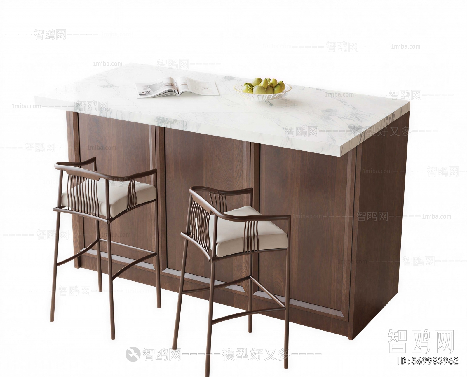 New Chinese Style Counter Bar