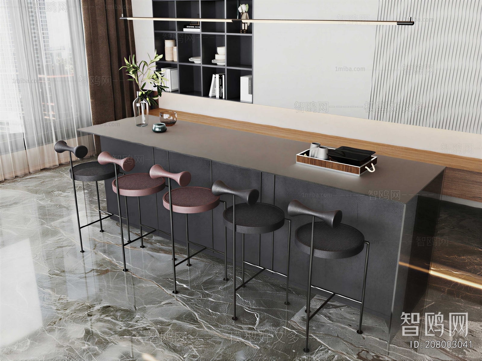 Modern Counter Bar
