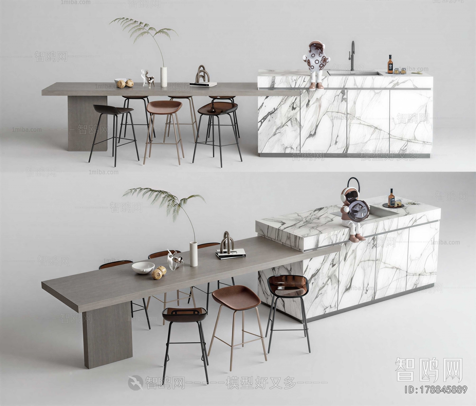 Modern Counter Bar