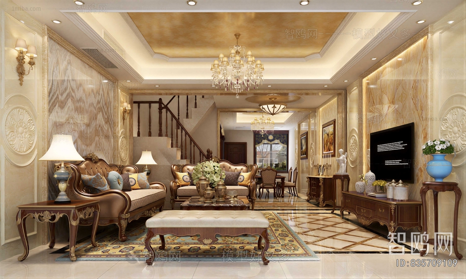 European Style A Living Room