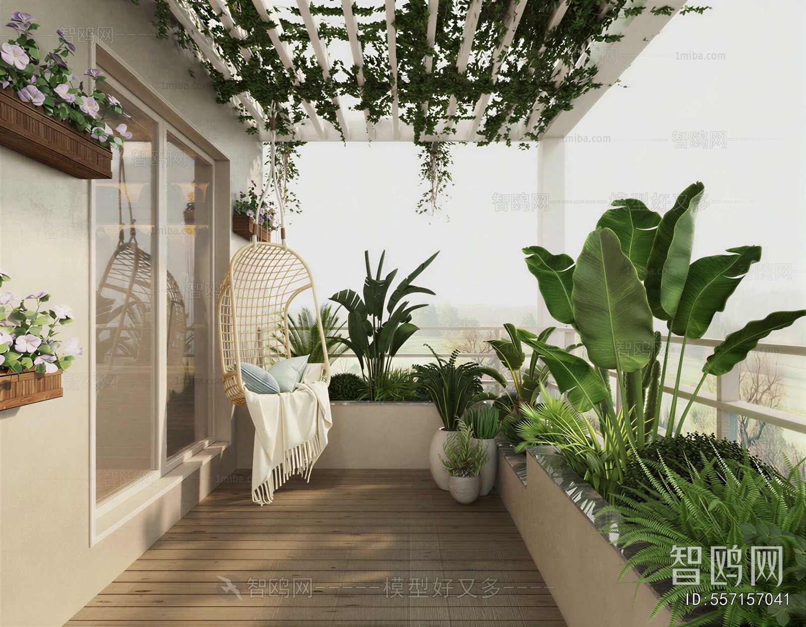 Modern Leisure Balcony