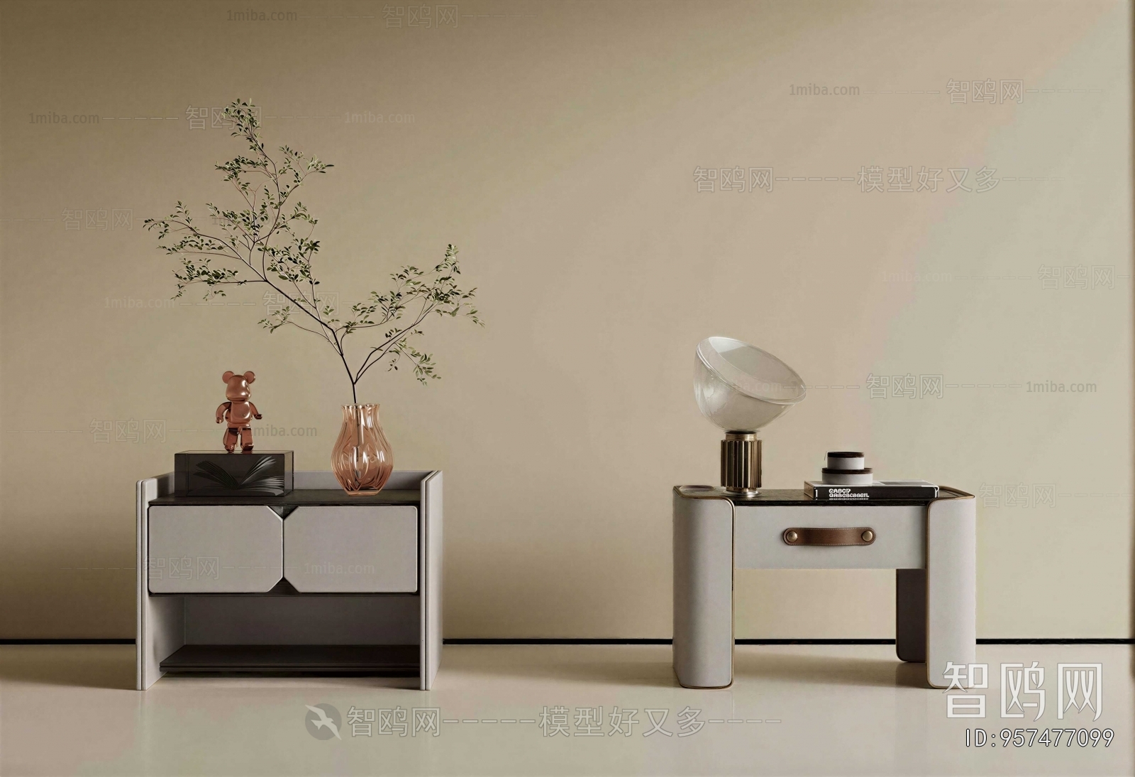 Modern Bedside Cupboard