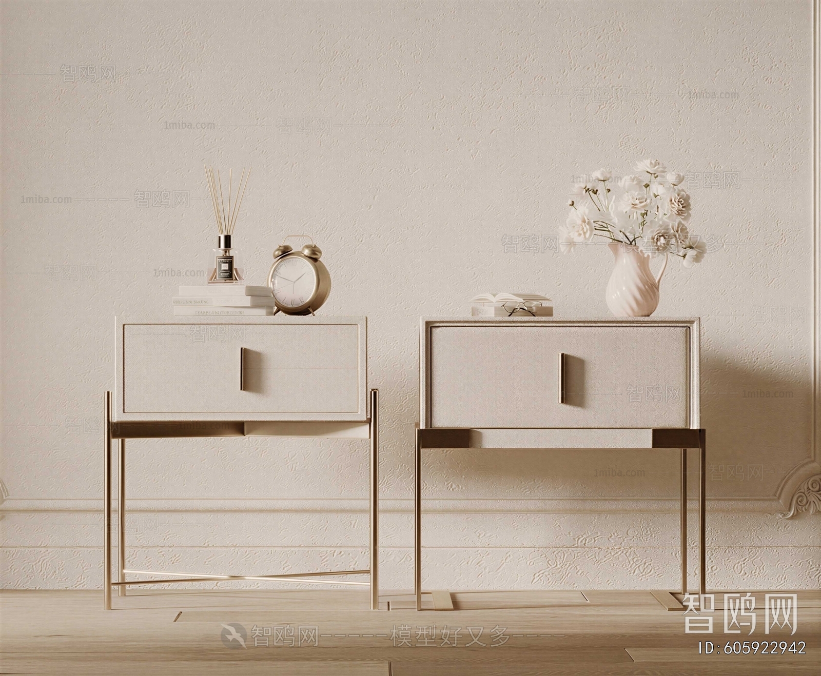 Modern Bedside Cupboard