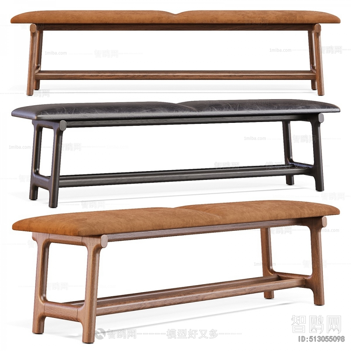 Wabi-sabi Style Bench