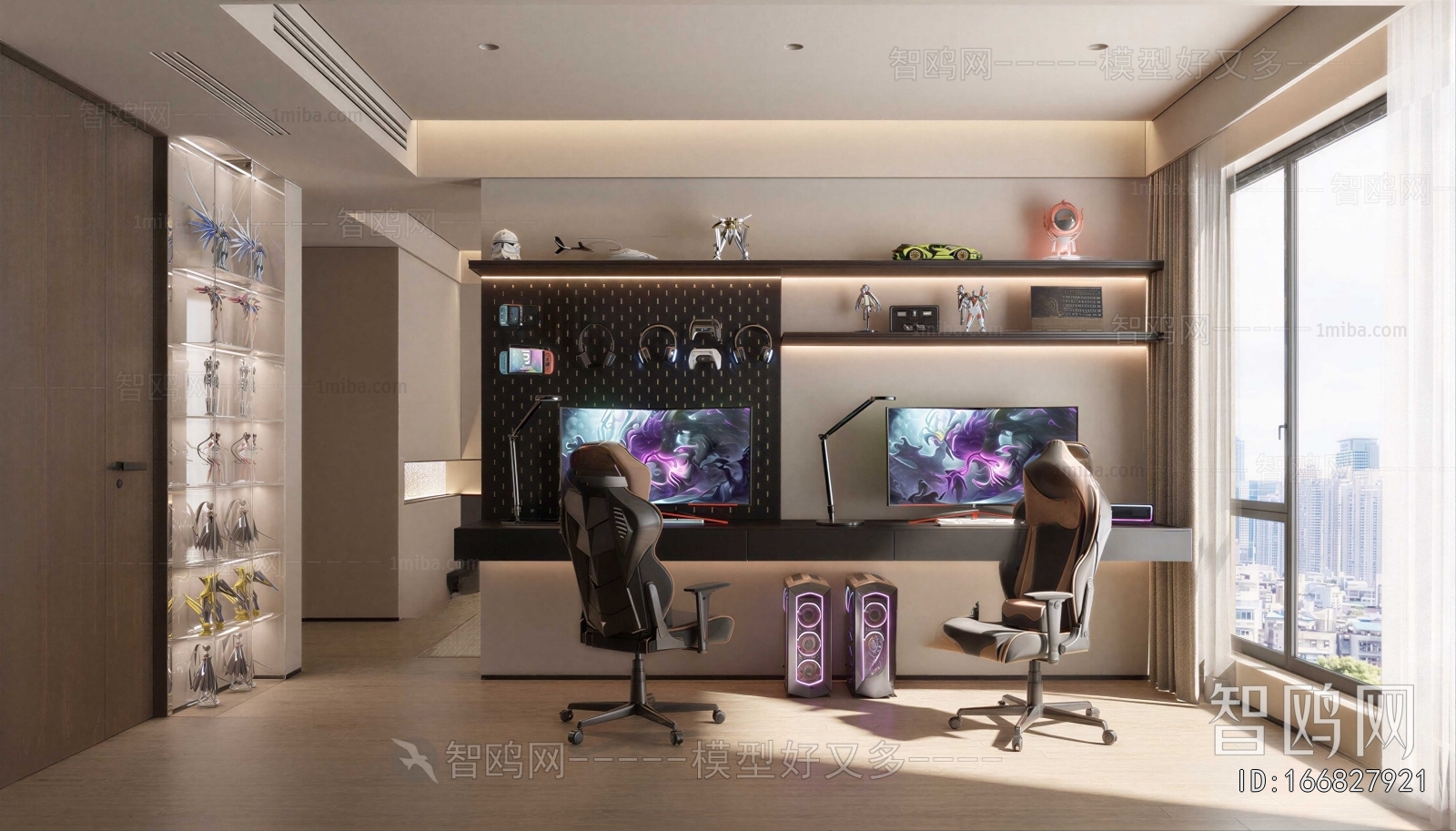 Modern E-sports Room