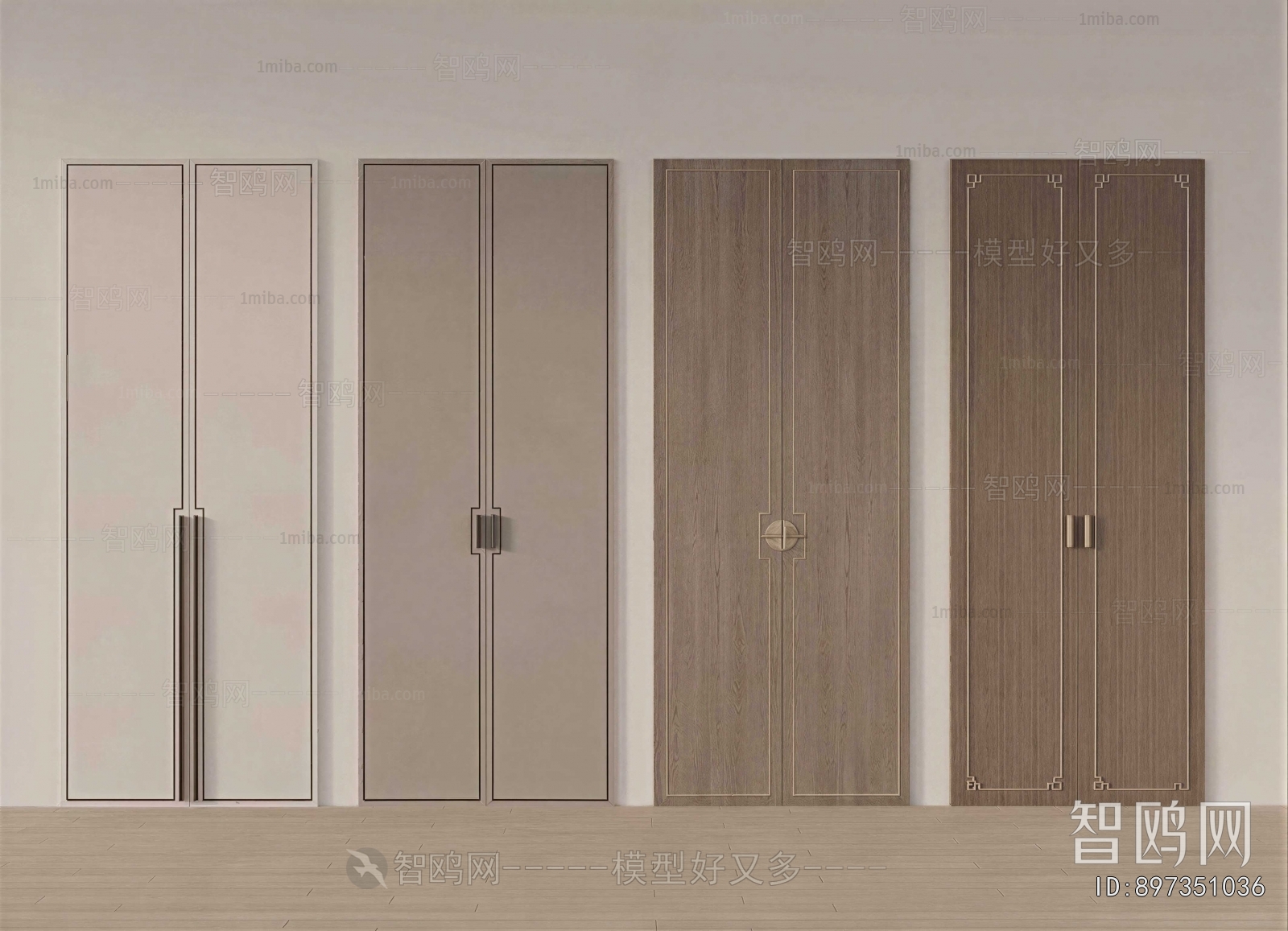 New Chinese Style Door Panel