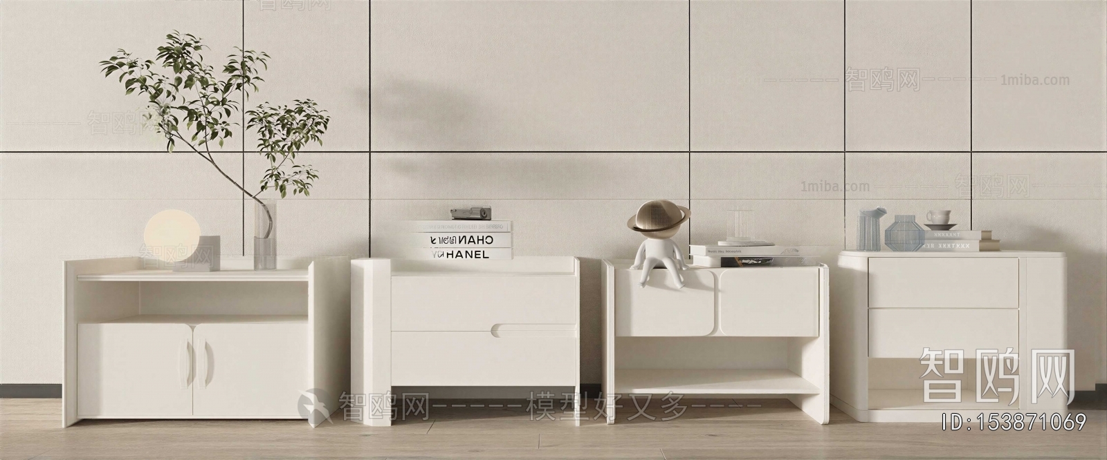 Modern Bedside Cupboard